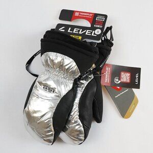 Level Women's Flame Mittens Winter Skiing Snowboarding - Size Small - NWT